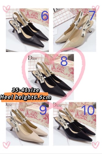 حذاء نسائي ماركة Dior