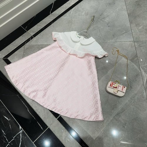 فساتين اطفال متنوعة ماركة Fendi