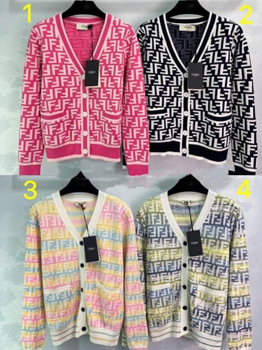 سويتر نسائي ماركة Fendi