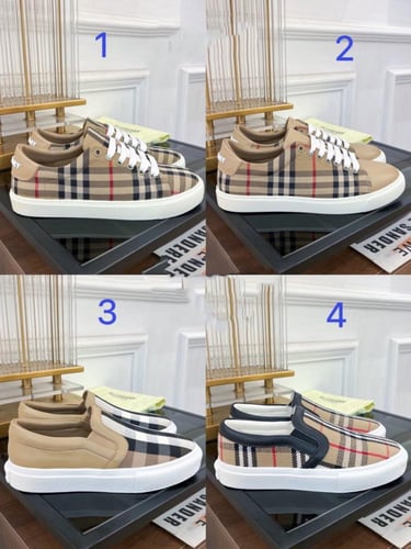 حذاء ماركة Burberry