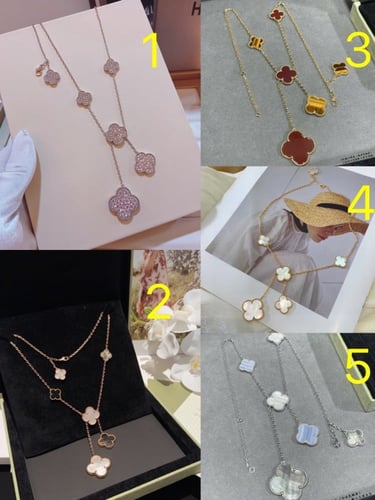 قلادة نسائية ماركة Van Cleef & Arpels