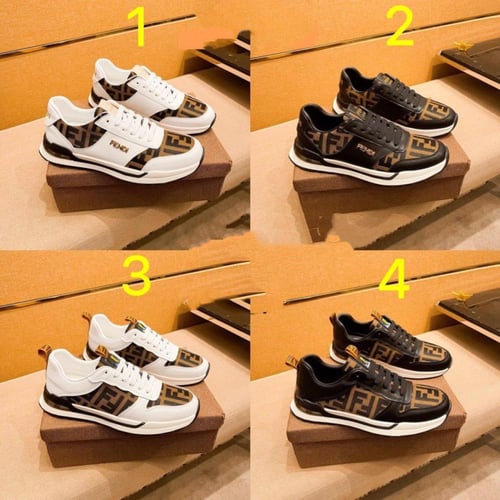 حذاء رجالي ماركة Fendi