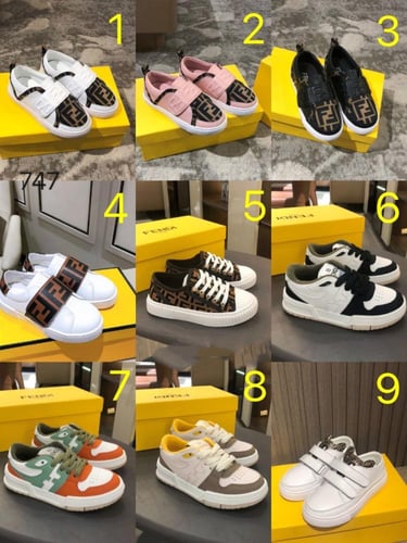 حذاء اطفال ماركة Fendi