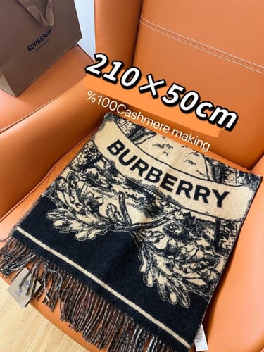 سكارف ماركة ‏Burberry