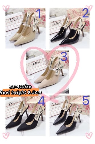 حذاء نسائي ماركة Dior