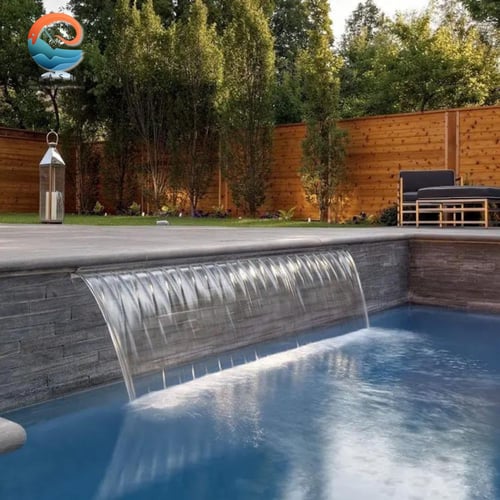 صباب جداري شلال من الاكريليك Acrylic wall faucet