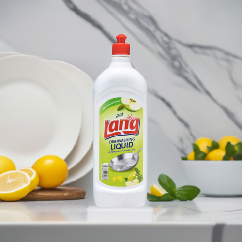 سائل غسيل الصحون والاواني برائحة التفاح الأخضر 1 ل...