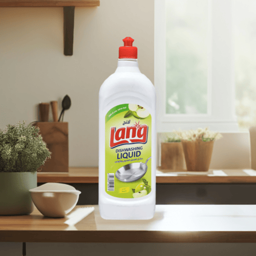 سائل غسيل الصحون والاواني برائحة التفاح الأخضر 1 ل...