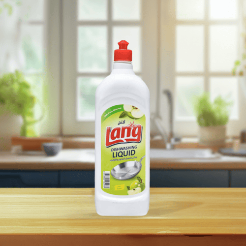 سائل غسيل الصحون والاواني برائحة التفاح الأخضر 1 ل...