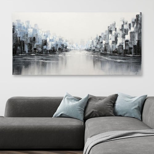 لوحات فن تجريدي تصميم عصري