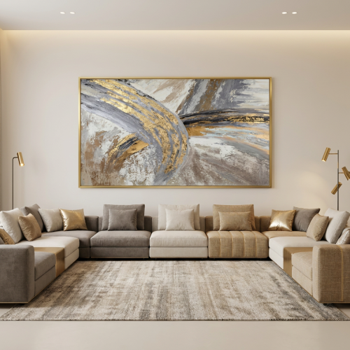لوحات فن تجريدي تصميم عصري