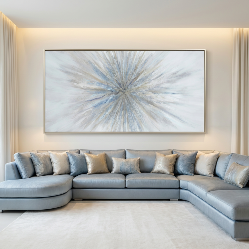 لوحات فن تجريدي تصميم عصري