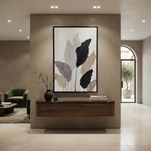 لوحات جبس شغل يدوي تصميم مودرن