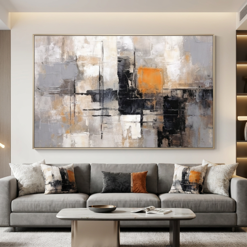لوحات فن تجريدي تصميم عصري