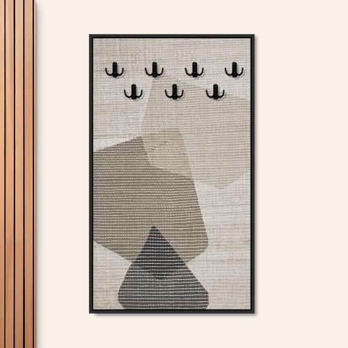 لوحات علاقه عبايه فن تجريدي تصميم عصري