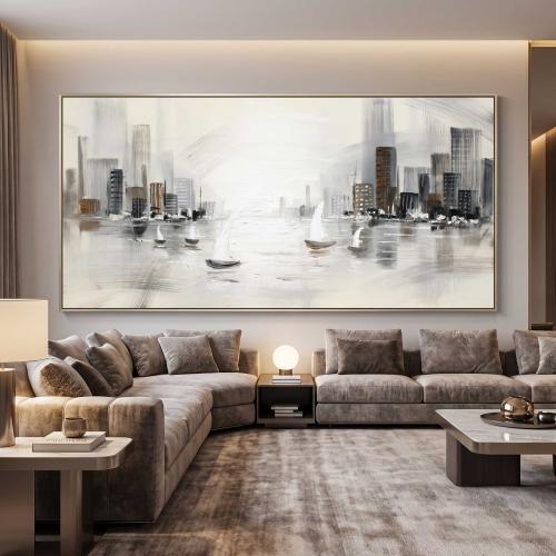 لوحات فن تجريدي تصميم عصري
