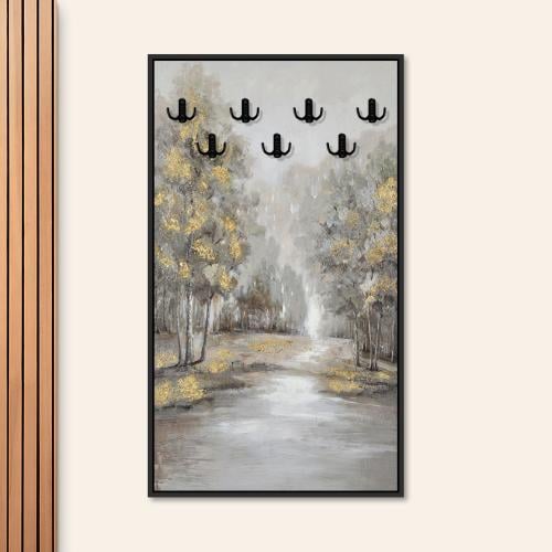 لوحات علاقه عبايه فن تجريدي تصميم عصري