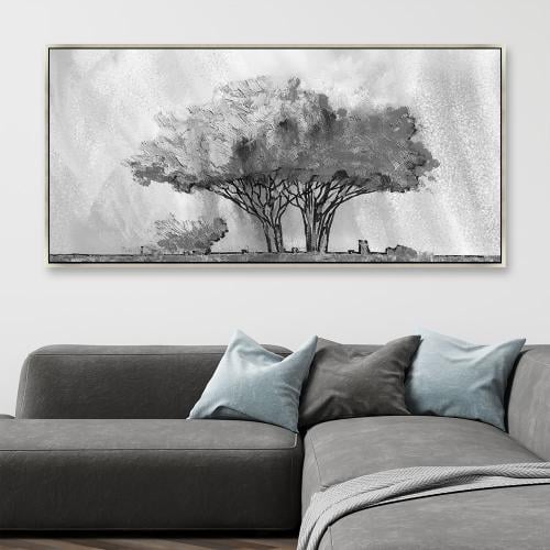 لوحات اشجار فن تجريدي تصميم عصري