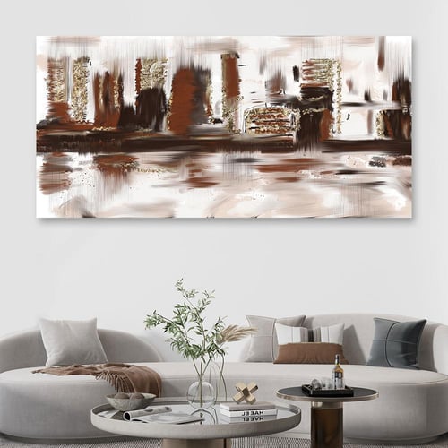 لوحات فن تجريدي تصميم عصري