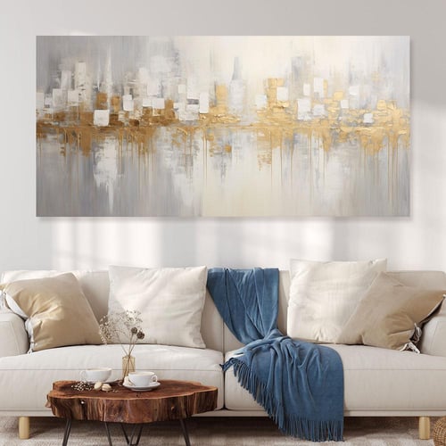 لوحات فن تجريدي تصميم عصري