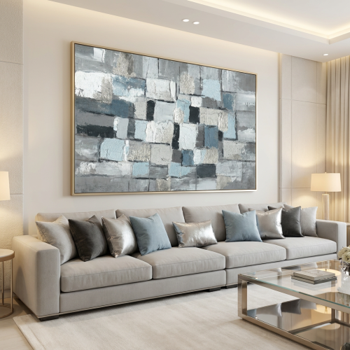 لوحات فن تجريدي تصميم عصري
