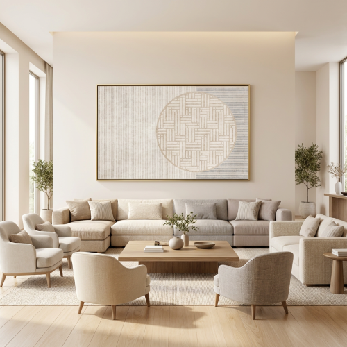 لوحات فن تجريدي تصميم عصري