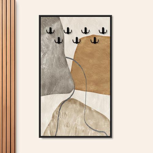لوحات علاقه عبايه فن تجريدي تصميم عصري