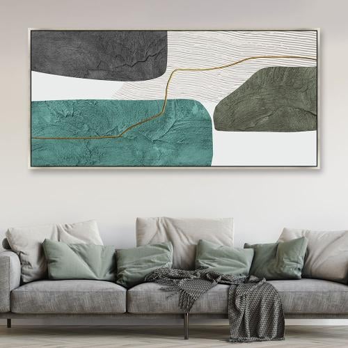 لوحات فن تجريدي تصميم عصري