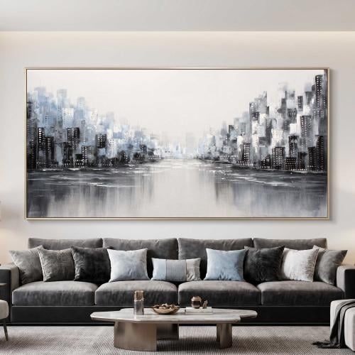 لوحات فن تجريدي تصميم عصري