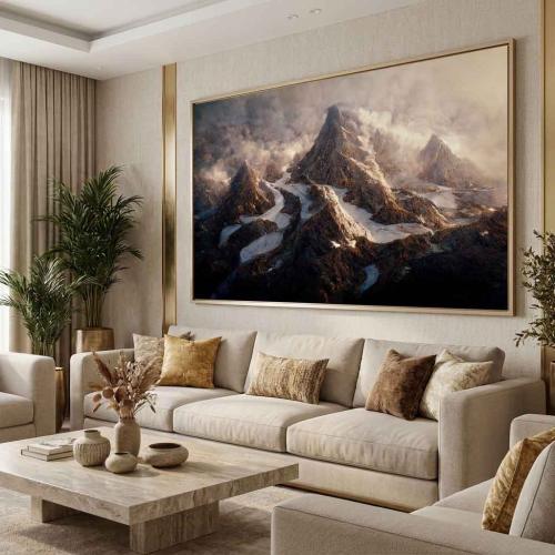 لوحات فن تجريدي تصميم عصري