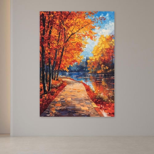 لوحات طبلون مغناطيس فن تجريدي تصميم عصري