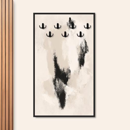 لوحات علاقه عبايه فن تجريدي تصميم عصري