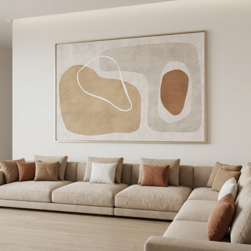 لوحات فن تجريدي تصميم عصري