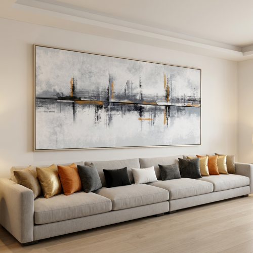 لوحات فن تجريدي تصميم عصري