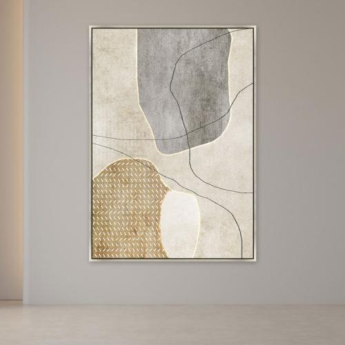 لوحات طبلون مغناطيس فن تجريدي تصميم عصري