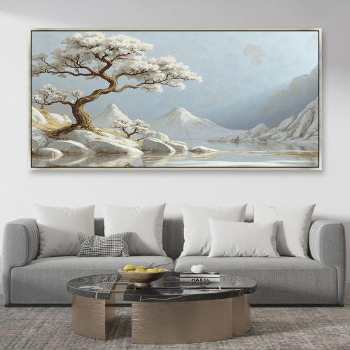لوحات اشجار فن تجريدي تصميم عصري