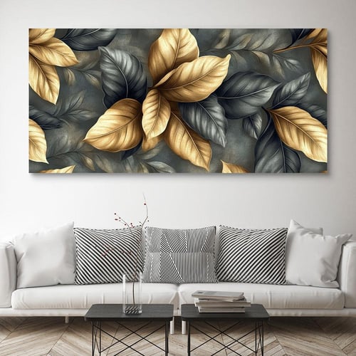 لوحات فن تجريدي ورد تصميم عصري