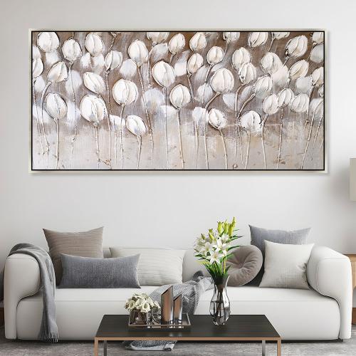 لوحات ورد فن تجريدي تصميم عصري