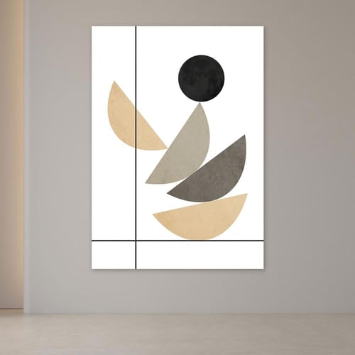 لوحات طبلون مغناطيس فن تجريدي تصميم عصري