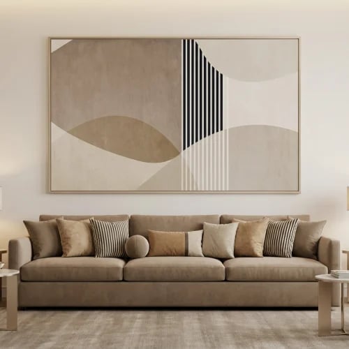 لوحات فن تجريدي تصميم عصري