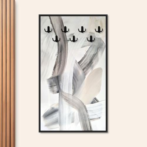 لوحات علاقه عبايه فن تجريدي تصميم عصري