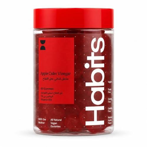 Habits Apple Cider Vinegar - 60 Tablets - Happy Fi...