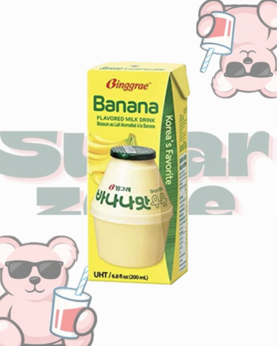 Imported Korean milk with banana flavor