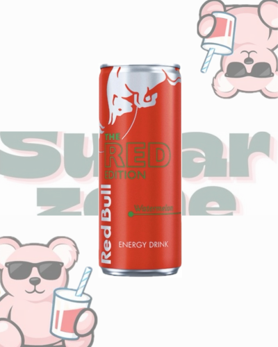 Redbull with watermelon flavor Redbull red