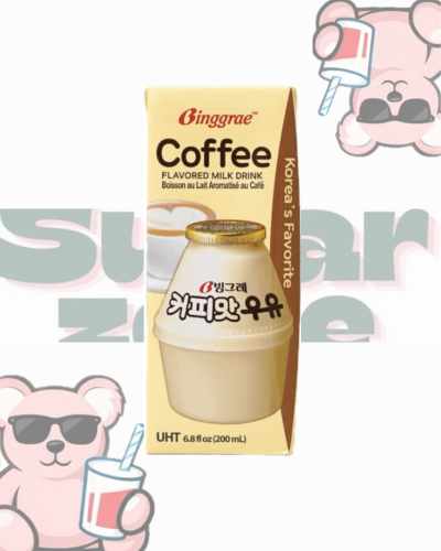 Imported Korean milk with coffee flavor