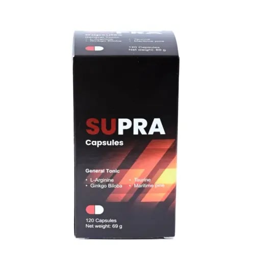 SUPRA CAPSULES 120CAP