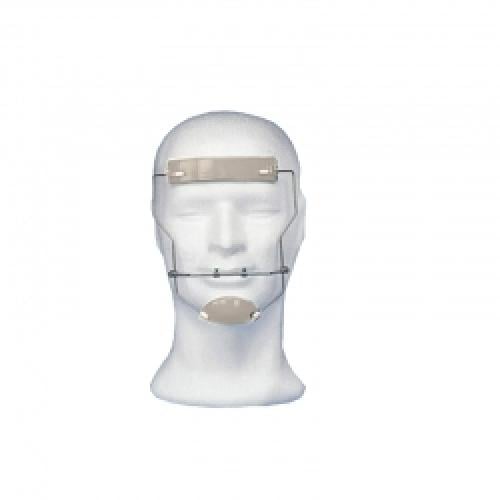 LEONE FACE MASK BEIGE LARGE VERTICAL