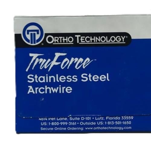 ORTHO TECHNOLOGY SS ARCH WIRE Size 12 1 PACK 100 P...