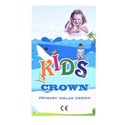 Kids Crown Primary Molar Stainless Steel