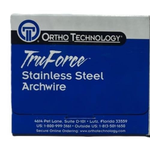 ORTHO TECHNOLOGY SS ARCH WIRE SIZE 20 1 PACK 100 P...